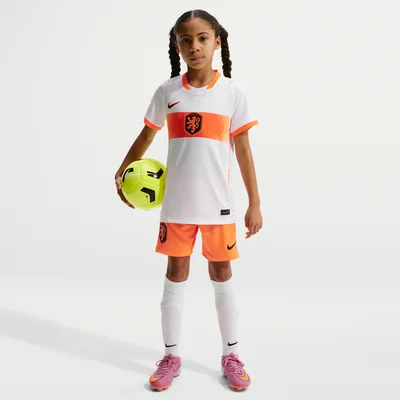 Nederland 2026 Stadium Uit Nike Dri-FIT replica voetbalshorts kids oranje - bijpassende uitshorts bij uitshirt kinderen WK 2026