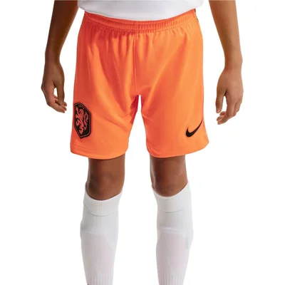 Nike Nederland Uitbroekje 2026-2028 kids oranje - bijpassende broek bij wit uitshirt kinderen WK 2026