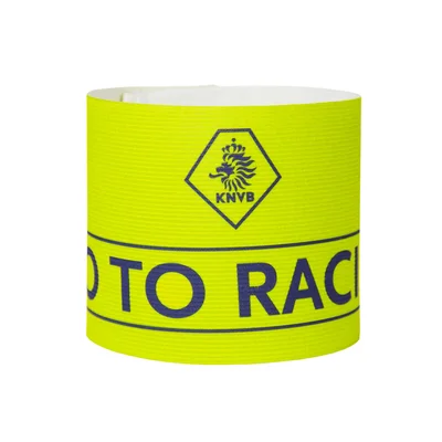 Aanvoerdersband KNVB No To Racism (geel)