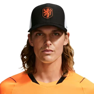 Nike Aerobill C99 pet van het Nederlands Elftal (zwart met wit en oranje)