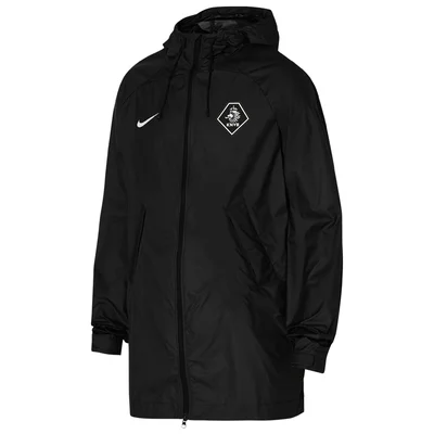 KNVB Staff regenjas dames (zwart met wit)