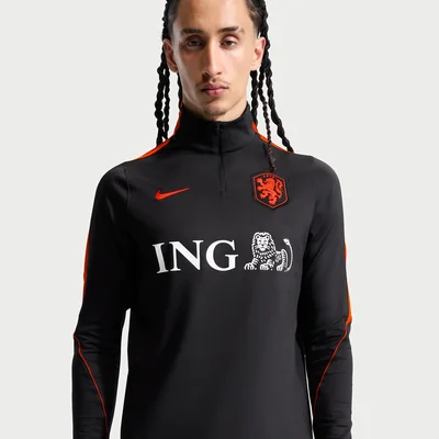 Nederlands Elftal Strike trainingstop 2026/2028 (zwart)