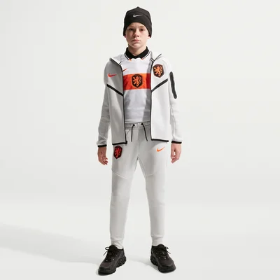 Nederlands Elftal Tech Fleece broek jongens 2026/2028 (grijs)