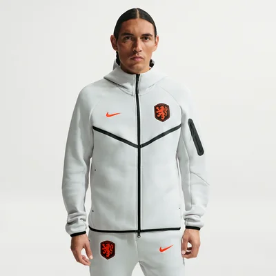 Nederlands Elftal Tech Fleece Windrunner hoodie 2026/2028 (grijs)