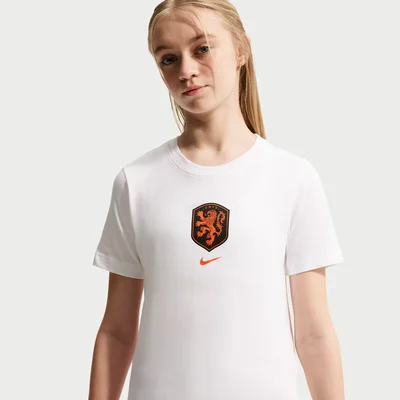 Nederland Nike voetbalshirt kids, wit