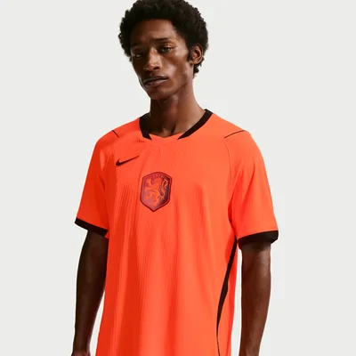 Nederlands Elftal thuisshirt 2026/27 oranje - Nike Match Aero-FIT WK shirt met zwarte accenten