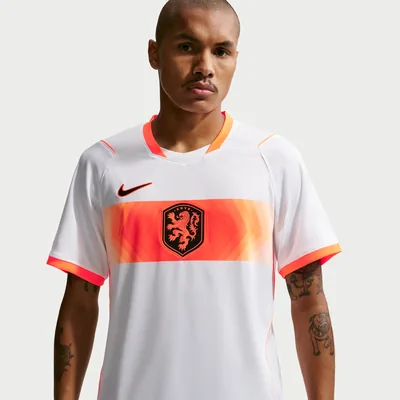 Nederland 2026 Stadium Dri-FIT uitshirt heren wit - supporters WK shirt Oranje Rising