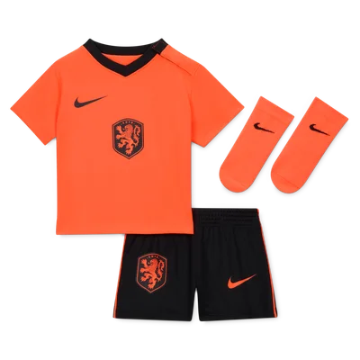 Netherlands 2026 Stadium thuispakje baby/peuter 3-delig oranje - WK 2026 cadeau allerkleinsten